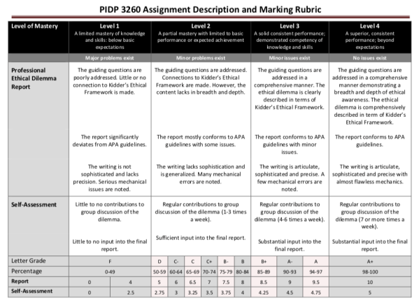 Assignment 4 Professional Ethical Dilemma